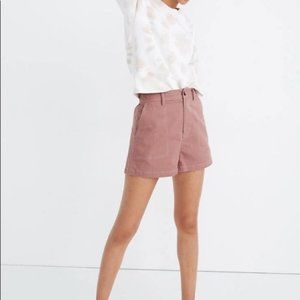 Madewell Faded Mauve / Pink Camp Shorts, Small